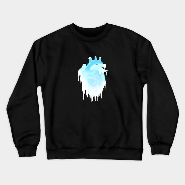 frozen heart Crewneck Sweatshirt by branfordia